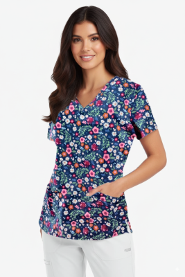 Estampado clínico Floral