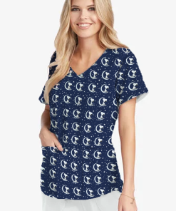 Polera clínica Snoopy at the Moon