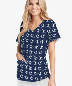 Polera clínica Snoopy at the Moon