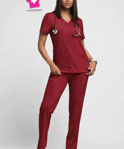 Uniforme clínico elasticado